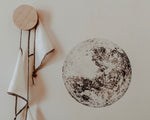 The Moon Fabric Wall Decal - Separate
