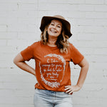 It Takes Courage Womens Tee - Copper