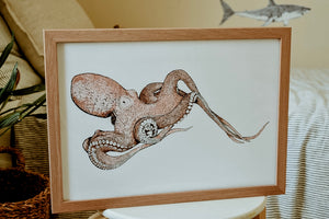 Occy the Octopus Print